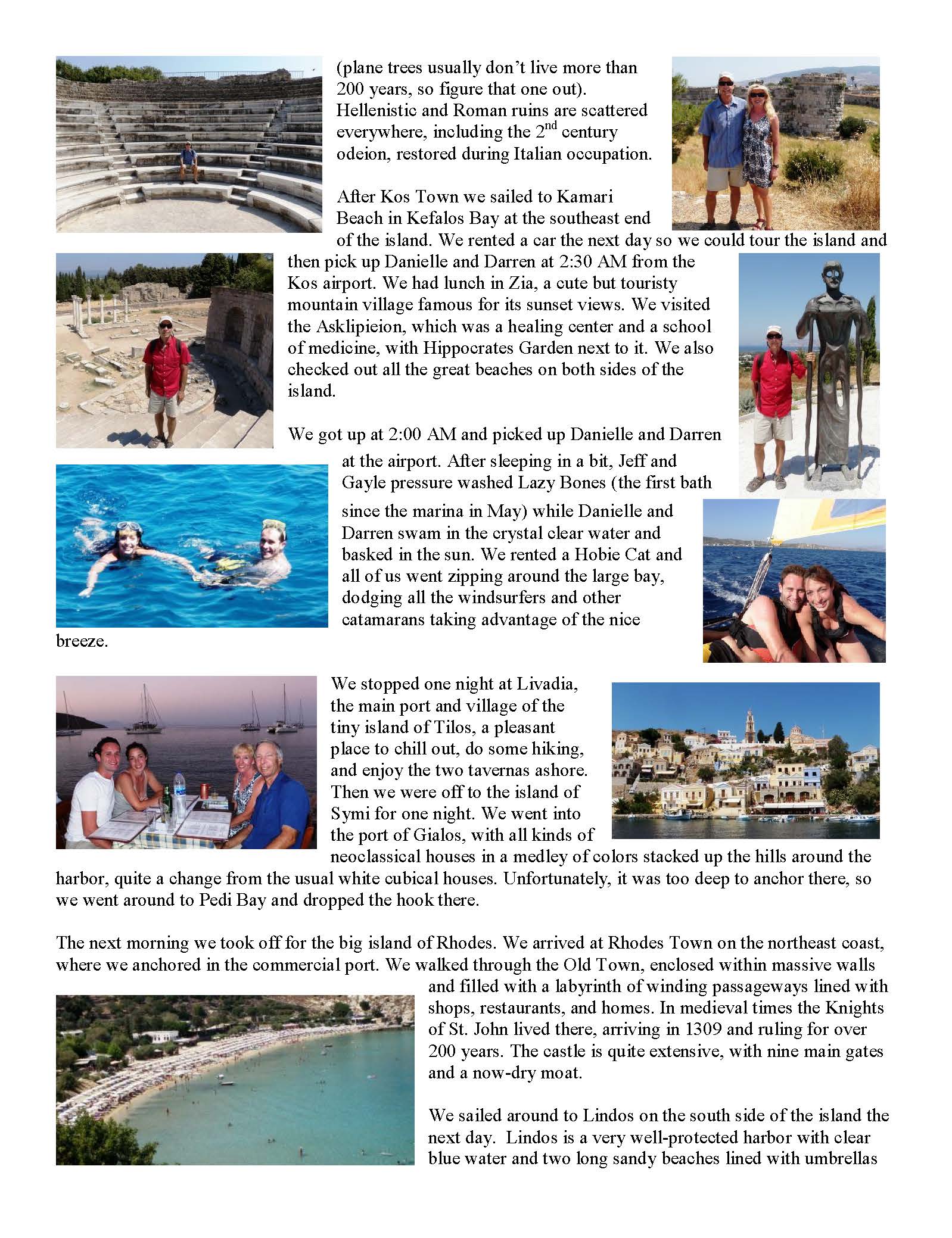 Cruising the Dodecanese page 6